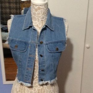 Tickets Denim Top